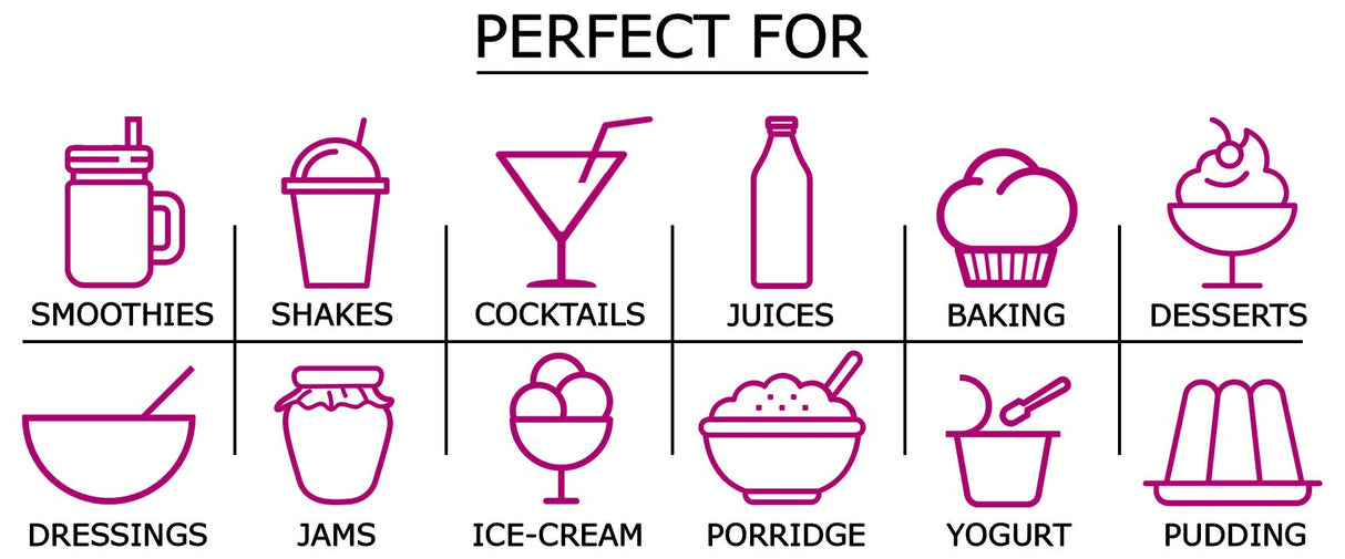 Food to Live - Organic Red Dragon Fruit Powder, 2 Pounds - Non-GMO, Freeze-Dried Pitaya, Raw Pitahaya, Vegan Superfood, Bulk, Non-Irradiated, Rich in Vitamins and Minerals