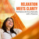 Vitamatic L-Theanine Supplement 400mg per Serving - 240 Tablets - Non-GMO, Gluten Free