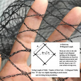 Junkogo Bird Netting for Chicken Coop 25x50 FT, 1" Chicken Run Cover Net