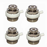 Oniissy 1/2 for BSP Automatic Air Vent Auto Cut-Off Self Bleeding Radiator Valve 5pcs