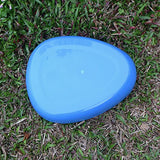 YUMSUM Firm Thick Stable PP Bedpan Heavy Duty Smooth Countoured for Bed-Bound Patient (Blue)