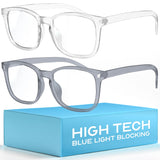 livho High Tech Blue Light Glasses - Advanced up to 99% Blue Light Blocking Computer Glasses - Anti Eyestrain & UV Glare Protection