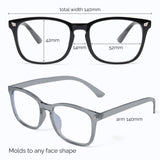 livho High Tech Blue Light Glasses - Advanced 99% Blue Light Blocking Computer Glasses - Anti Eyestrain & UV Glare Protection