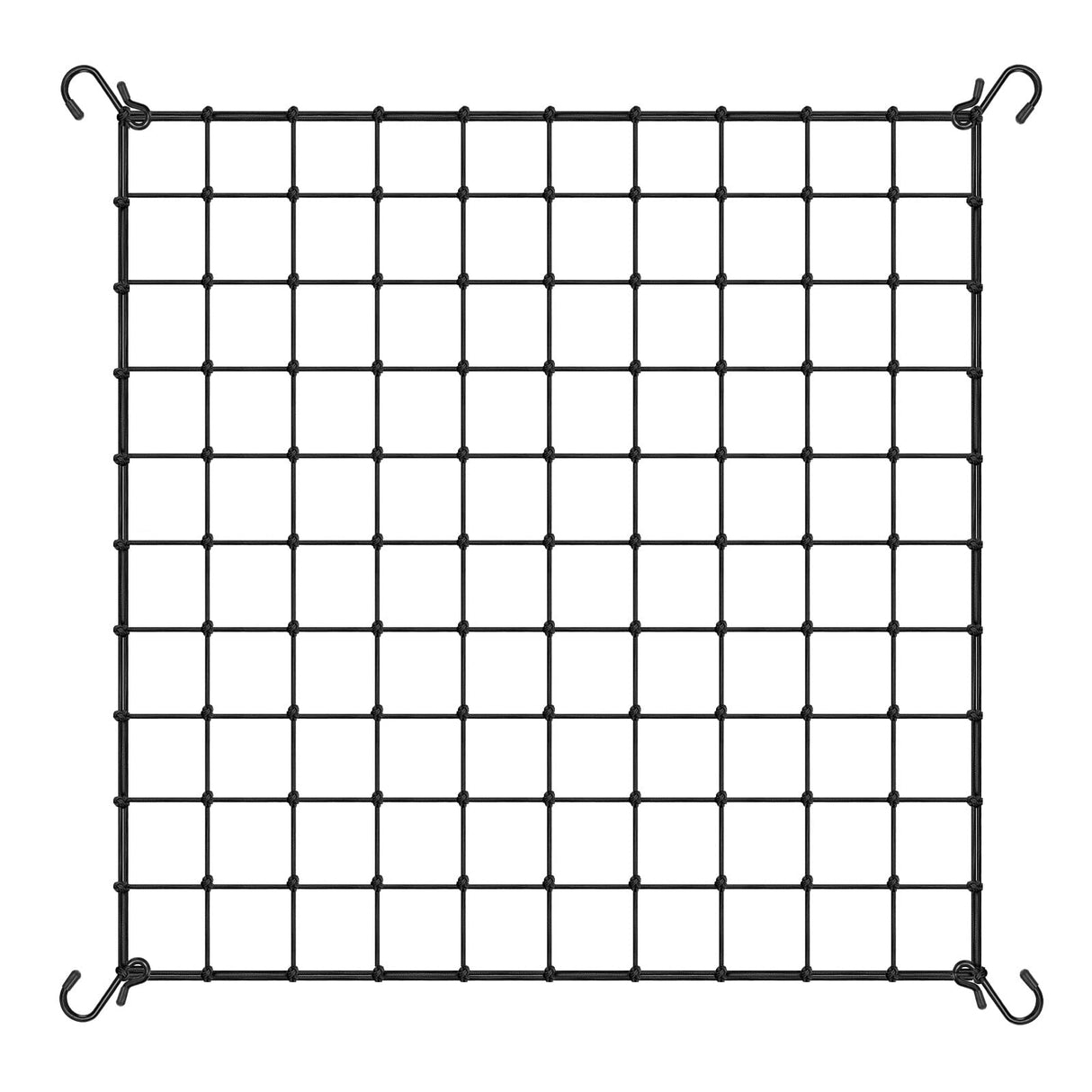 VIVOSUN 5 x 5Ft. Elastic Trellis Netting with 4 Hooks for Climbing Plants, Vegetables, Fruits, and Flowers, 1-Pack