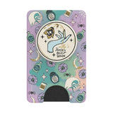PopSockets Phone Wallet with Expanding Kickstand, Phone Card Holder, Nightmare Before Christmas - Sally'S Deadly Nightshade
