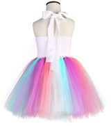 Tutu Dreams Unicorn Gifts for Girls Christmas Dress Pink Party Dresses Sequin Rainbow Tutu Flower Girl Birthday Party (Sequin Unicorn, 7-8 Years)
