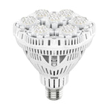 SANSI Grow Lights for Indoor Plants, Full Spectrum 36W Grow Light Bulbs (400 Watt Equiv) with Optical Lens for High PPFD, PPF 65.6 umol/s LED Energy Saving Plant Light for Indoor Growing Seed Starting