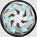 HELIMIX 1.5 Vortex Blender Shaker Bottle Holds Upto 20oz | No Blending Ball or Whisk | USA Made | Portable Pre Workout Whey Protein Drink Shaker Cup | Mixes Cocktails Smoothies Shakes | Top Rack Safe