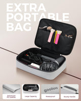 Hair Dryer with Diffuser, Professional High-Speed Blow Dryer, Negative Ionic Hair Dryers for Women, 110,000 RPM Fast Drying, 5 Temps & 3 Speeds, with HD Digital Screen & Carrying Case, Gray