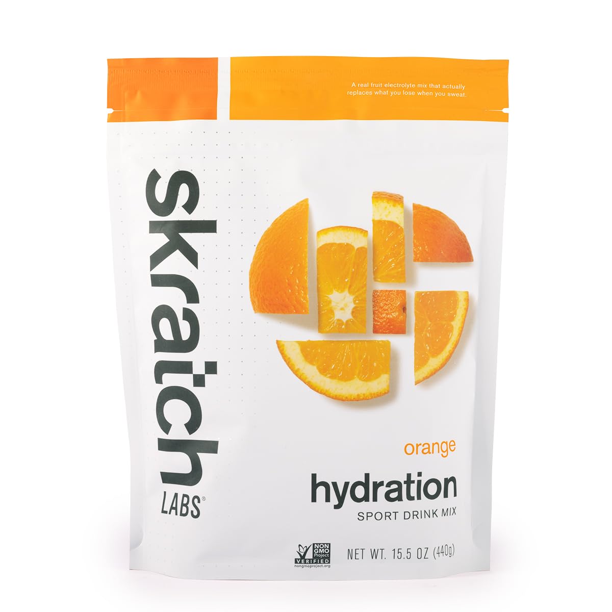 Skratch Labs Hydration Powder | Sport Drink Mix | Electrolytes Powder for Exercise, Endurance, and Performance | Orange | 20 Servings | Non-GMO, Vegan, Kosher