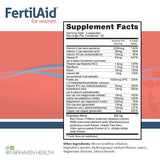Fairhaven Health FertilAid for Men and Women Combo Fertility Supplements for Men and Women | Count and Motility Support Pre-Conception for Him | Prenatal Vitamin for Her with Vitex and Folate