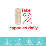 Vibrant Health, Gigartina Red Marine Algae, Plant-Based Immune Support, 60 Capsules