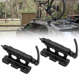 RYANSTAR RACING 2Pack Bicycle Rack Mount Front Fork Mount Bracket with Quick Release Alloy Fork Block Mounts Compatible with Most Mountain Bikes Road Bicycles E Bikes
