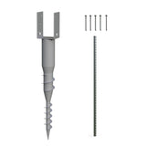 Mayne No-Dig Ground Anchor, 4x4 Post Anchor for Mailbox & Lamp Post