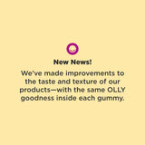 OLLY Daily Energy Gummy,Caffeine Free,Vitamin B12,CoQ10,Goji Berry,Adult Chewable Supplement,Tropical Flavor -,60 Count (Pack of 2)