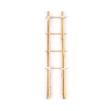 Cambaverd Indoor Plant Trellis, 24in Ladder-Shaped Bamboo Trellis 3 Pack