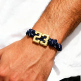 SHXLONG Custom Bubble Number Bracelet, Personalized Woven Number Bracelets for Women, Colorful Handmade Rope Knotty Gift for Mom, Daughter, Wife, Best Friends