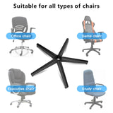 Office Chair Replacement Parts-28'' Heavy Duty Base Replacement(2200Lbs) - Desk Chair Reinforced Metal Leg,Universal Caster and Gas Cylinder Size