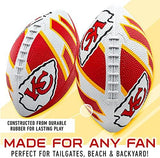 Franklin Sports NFL Team Footballs - Rubber Youth Mini Footballs for All NFL Teams - Kids Junior 8.5" Football - Official NFL Licensed Footballs