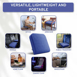 ComfySure Extra Large Wheelchair Seat Cushion - Firm Memory Foam Chair Pad for Wheelchair, Recliner, Office, Car & Bariatric Overweight Users 19”x17”x3”