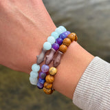 Fahlo Shark Tracking Bracelet – Track a Real Shark’s Journey – Supports Wildlife Conservation – Elastic, One Size Fits Most – on Interactive Mobile App Map – Unisex Ocean Conservation Gift (Dune)
