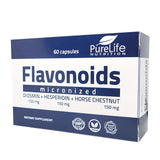 Flavonoids for 60 days Helps to Support Healthy Circulation, Veins, Capillaries, and Lymphatic Drainage- Micronized Diosmin 150mg + Hesperidin 150mg + Horse Chestnut150 mg- GMP Certificate, vegan