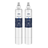 GLACIER FRESH Replacement for RPWFE, RPWF (Built-in CHIP) Refrigerator Water Filter, Compatible with GFE28GYNFS, GFE28GELDS, PFE28KELDS, PFE28KYNFS, GFD28GELDS, PWE23KELDS, PWE23KMKES, 2 Pack