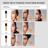 Lancôme Teint Idole Ultra Wear Buildable Full Coverage Foundation - Longwear & Waterproof - Natural Matte Finish - 335W (Medium Skin with Warm/Golden Undertones), 1 Fl Oz