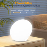 LASTAR Sun Lamp, 10,000 Lux Sunlight Lamp with 4 Color Temperatures & 5 Brightness & 1H Timer, Touch Control Daylight Lamp with Memory Function for Home