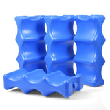 Cold Freezer Cool Ice Packs Double Sided Contoured Reusable Long Lasting for Breast Milk Baby Bottles Cool Storage Insulated Bags, Lunch Box Soda Beer Can Coolers(600g,Set of 4)