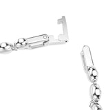 Swarovski Una Angelic Bracelet with White Crystals on a Rhodium Plated Setting