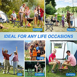 Camping Stool Portable Folding Stool Portable Chair Mini Foldable Stool Fishing Stool for Adults Fishing Hiking Gardening and Beach with Carry Bag(Camouflage)