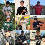 ALIEN PROS Bat Grip Tape for Baseball (2 Grips/4 Grips) – 1.1 mm Precut and Pro Feel Bat Tape – Replacement for Old Baseball bat Grip – Wrap Your Bat for an Epic Home Run (2 Grips/4 Grips)