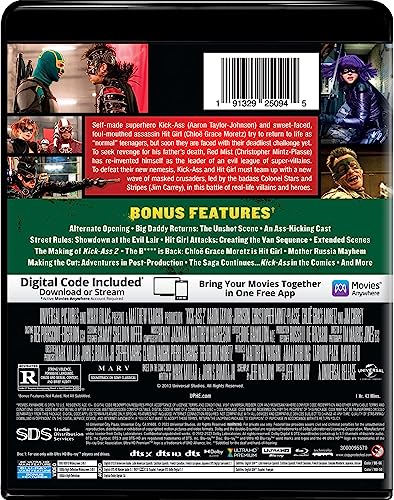 Kick-Ass 2 - 4K Ultra HD + Blu-ray + Digital [4K UHD]