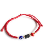 Powerful Prosperity Red Unisex Adult Lucky Bracelet Evil Eye Real Azabache
