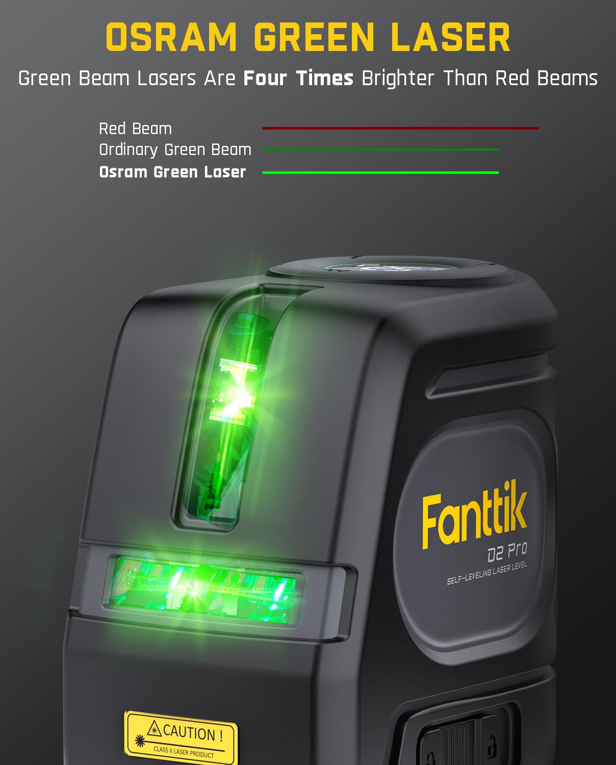 Fanttik C8 Nano 3.7V Cordless Electric Scissors & Fanttik D2 PRO Laser Level