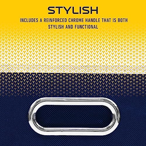 Franklin Sports NCAA College Team Fabric Storage Cubes Made to Fit Storage Bin Organizers