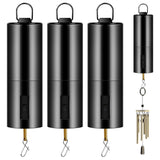 2 Pieces Hanging Black Rotating Motor Wind Spinner Mobile Battery Operated Motor Multi-Purposes Rotatable Hook for Garden Decoration Accessory Supplies