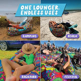 Chillbo Inflatable Couch – Cool Inflatable Chair. Upgrade Your Camping Accessories. Easy Setup is Perfect for Hiking Gear, Beach Chair and Music Festivals.