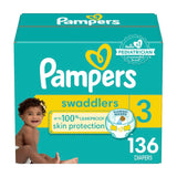 Pampers Baby Diapers - Swaddlers - Size 4, 66 Count, Ultra Absorbent Disposable Infant Diaper