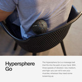 Hyperice Hypersphere Go - Vibrating Massage Ball for Muscle Recovery, Myofascial Release and Soreness Relief - Portable Fitness Massager, perfect for use at the Gym, or at Home - FSA and HSA Eligible.