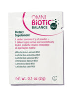 OMNi BiOTiC Balance Probiotic Immune Support - Bifidobacterium & Lactobacillus - Hypoallergenic - Immune Booster Supplement for Men and Women - Non-GMO (28 Daily Packets)
