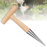 Mloiex Plant Hole Digger for Planting,Bulb Planting Tool，Garden Seed Planting Tool，Handheld Digger Garden Seed Planting Tool for Planting Tulip Daffodil Saffron Vegetable Seeds (1 Pcs)