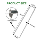 BEBEKULA 100 Pack 6 Inch Garden Stakes, Galvanized Landscape Staples for Weed Barrier Fabric, Heavy Duty Sod Pins Securing Pegs Netting Ground Sheets Irrigation Tubing