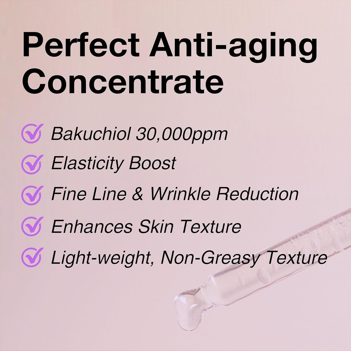 CELDYQUE 100% Pure Volufiline & Bakuchiol 30,000 ppm Concentrate Serum - Skin Firming Solution High Potency Retinol Alternative | Anti-Wrinkle Boosts Collagen for Aging Sagging Mature Skin