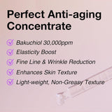 CELDYQUE 100% Pure Volufiline & Bakuchiol 30,000 ppm Concentrate Serum - Skin Firming Solution High Potency Retinol Alternative | Anti-Wrinkle Boosts Collagen for Aging Sagging Mature Skin