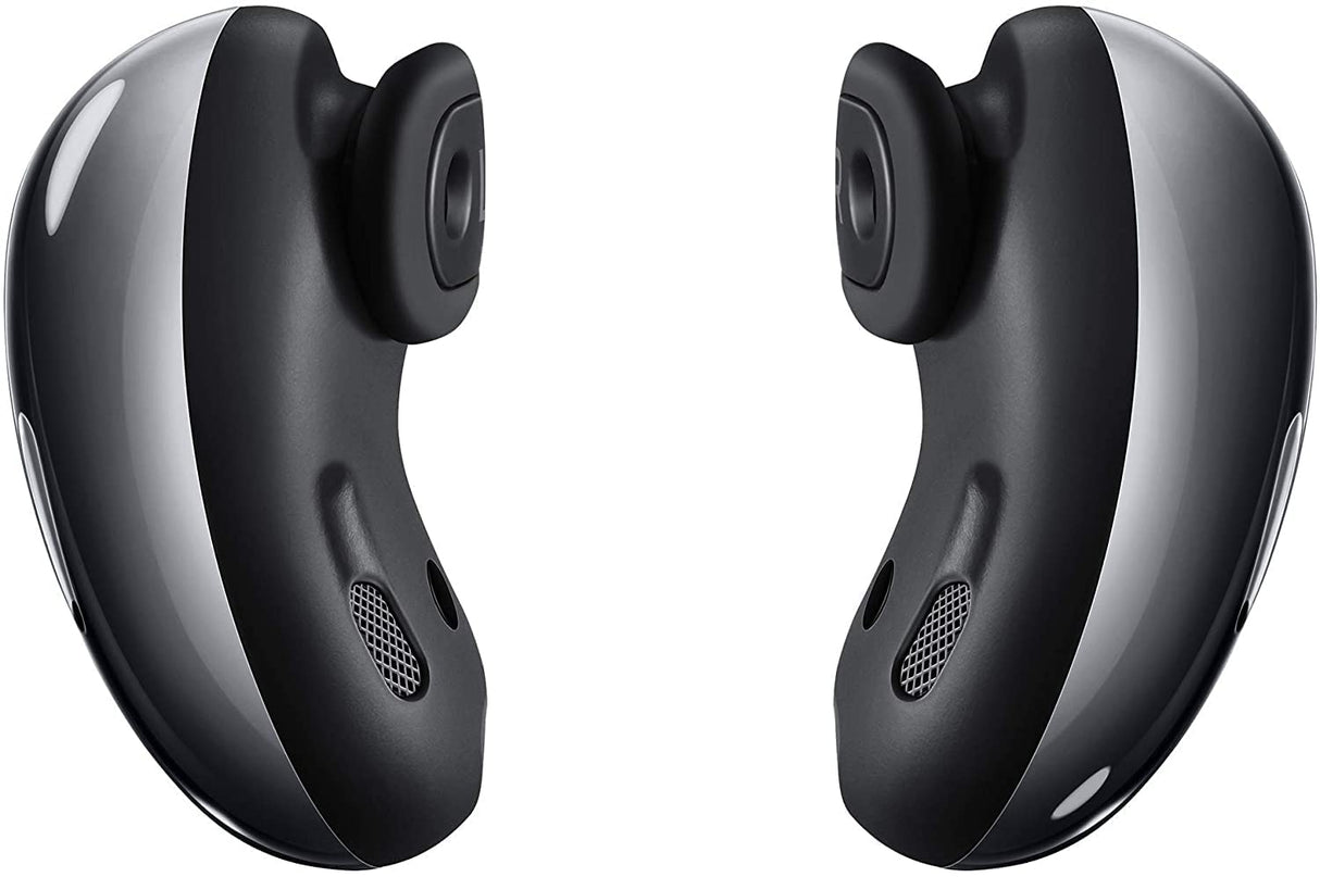 SAMSUNG Galaxy Buds Live True Wireless Earbuds US Version Active Noise Cancelling Wireless Charging Case Included, Mystic Black