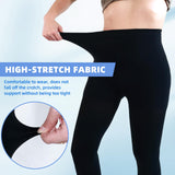 Medical Compression Pantyhose for Women & Men, 20-30mmHg Graduated Support Compression Tights Footless Medical Compression Stockings & Leggings for Edema, Varicose Veins, Swelling(Black,M)