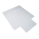 OFM Office Chair Mat for Carpet – Computer Desk Chair Mat for Carpeted Floors – Easy Glide Rolling Plastic Floor Mat for Office Chair on Carpet for Work, Home, Gaming with Extended Lip (36” x 48”)