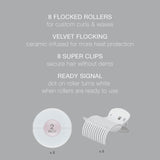 Conair Hot Rollers Hair Curlers for Long, Medium and All Hair | Heated Rollers with Hair Roller Clips Included | 2-inch Rollers | Amazon Exclusive